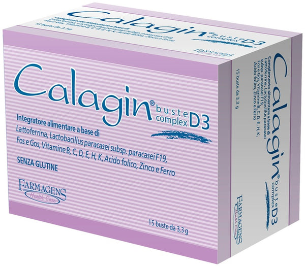 Calagin complejo d3 15 sobres