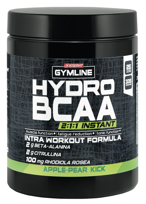 Gymline muscle hydro bcaa instantáneo manzana y pera en polvo 335 g