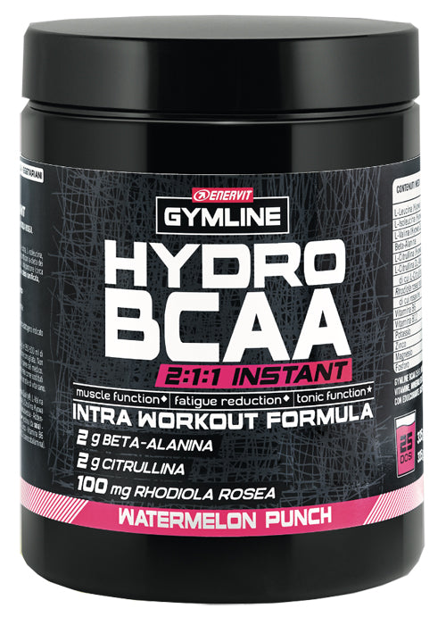 Gymline muscle hydro bcaa instant watermelon polvere 335 g