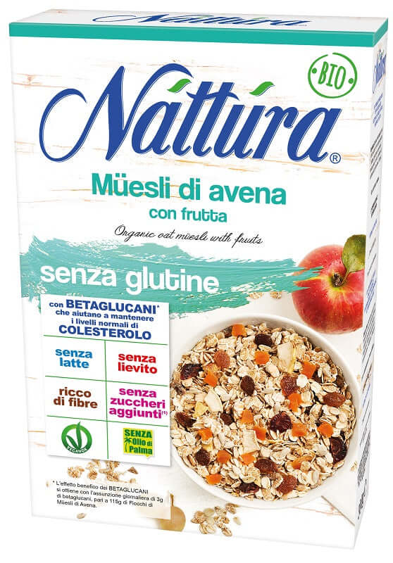 Nattura muesli di avena con frutta 300 g