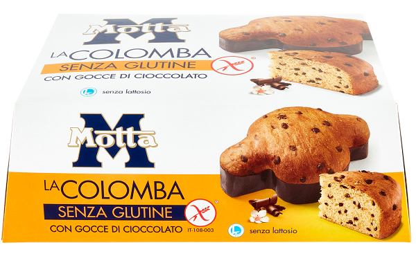 Motta colomba con chispas de chocolate negro 450 g