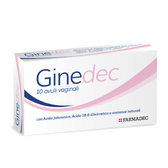 Ginedec ovulos vaginales 10 piezas