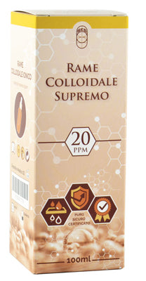 Colloidal Copper Supreme 20ppm 100ml