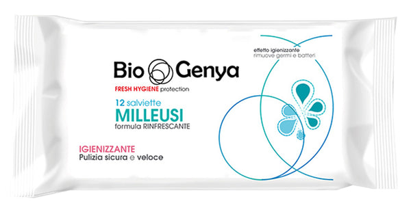 Biogenya fresh hygiene protection 12 salviette milleusi rinfrescante igienizzante