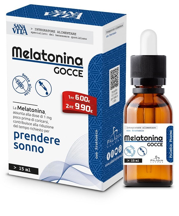 Sanavita melatonina gocce 15 ml