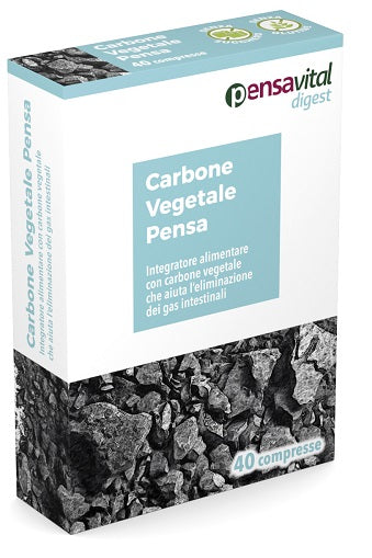 Carbone vegetale pensa 40 compresse