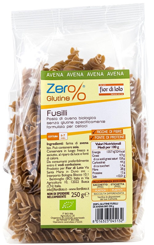 Fusilli di avena 250 g