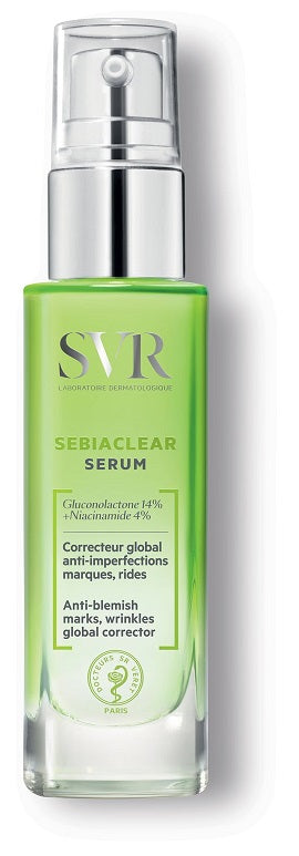 SVR - Sebiaclear - Sérum Fluido Correttore Globale Anti-Imperfezioni e Rughe 30 ml