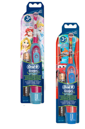 Oralb advanced power cepillo de dientes a batería cars &amp; princess