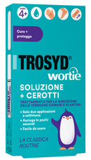 Trosyd Wortie Soluzione + Cerotti - 18 Applicazioni