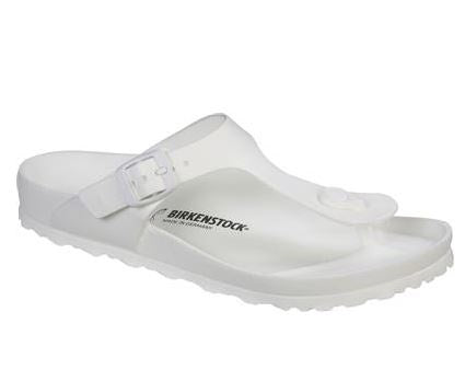 BIRKENSTOCK - Gizeh Eva infradito in gomma white 36
