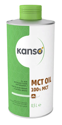 Kanso mct oil 100% olio di acidi grassi 500 ml