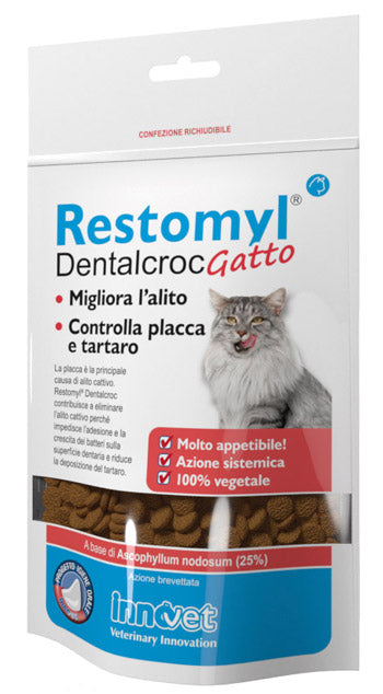 Restomyl dentalcroc cat 60 g sachet