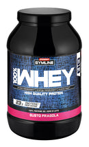 Gymline 100% whey concentrate fragola 900 g