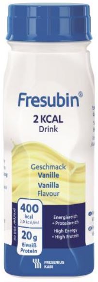 Fresubin bebida 2 kcal vainilla 4 botellas x 200 ml