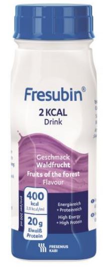 Fresubin bebida 2 kcal frutos rojos 4 x 200 ml