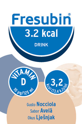 Fresubin bebida de avellanas 3,2 kcal 4 x 125 ml