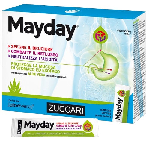 Mayday sospensione per uso orale alla menta 24 bustine 10 ml