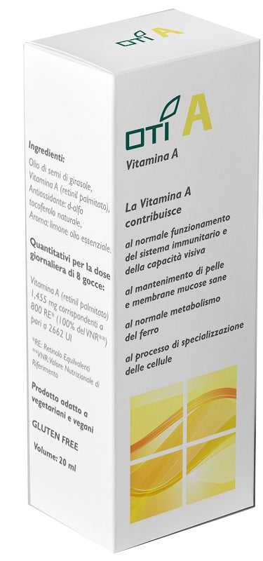 Oti a vitamina a gocce 20 ml