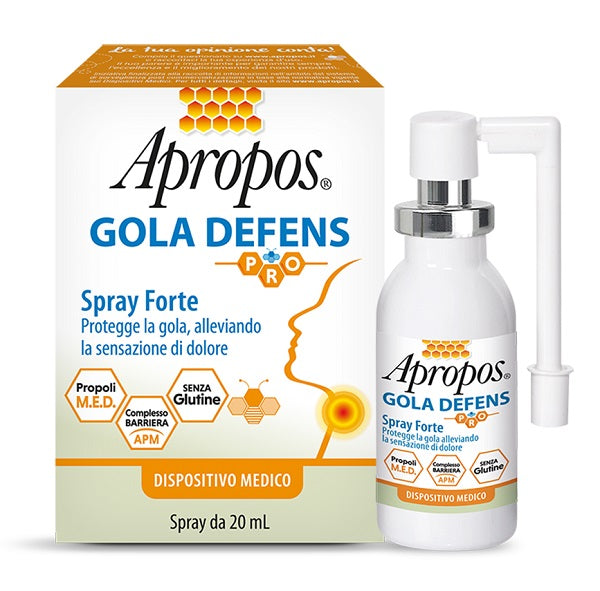 Apropos Gola Defens Spray Forte - Spray per mal di gola - 20 ml