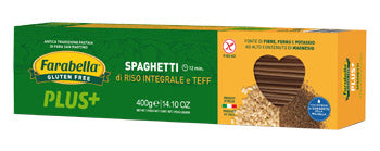 Farabella espaguetis arroz integral y teff 400 g