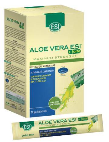 Esi zumo de aloe vera + bebida forte 24 pocket