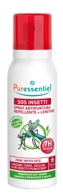 Puressentiel anti-puncture spray sos insects pmc 75 ml