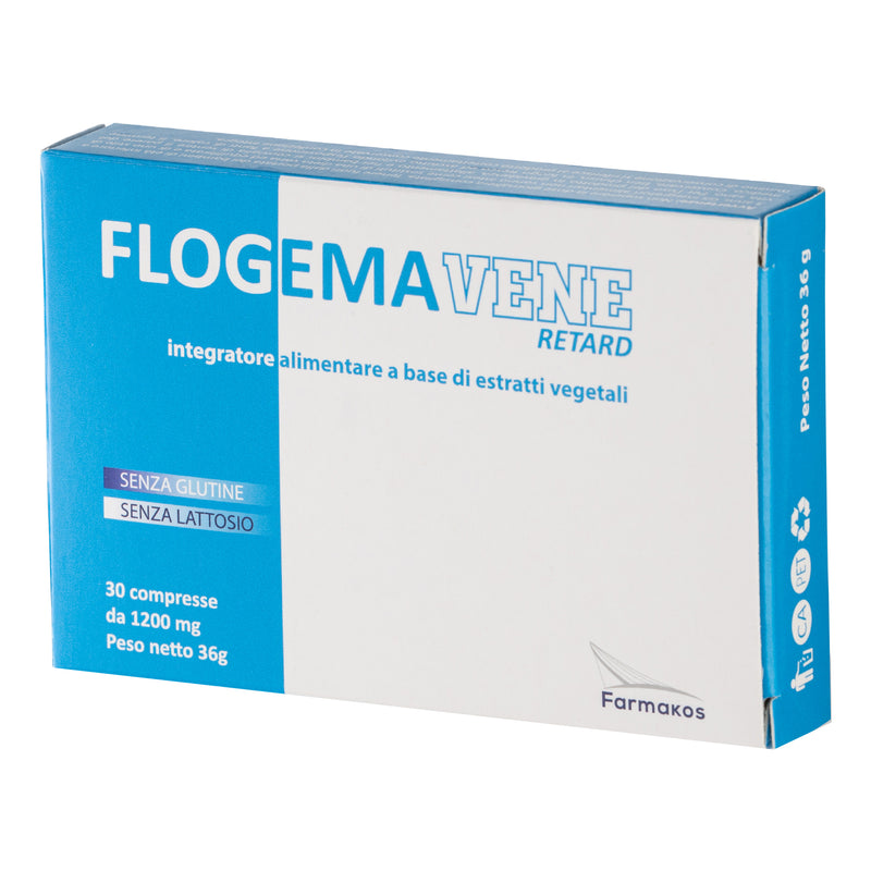 Flogem venas retardadas 30 comprimidos 1200 mg