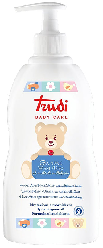 Trudi baby care sapone mani/viso 500 ml