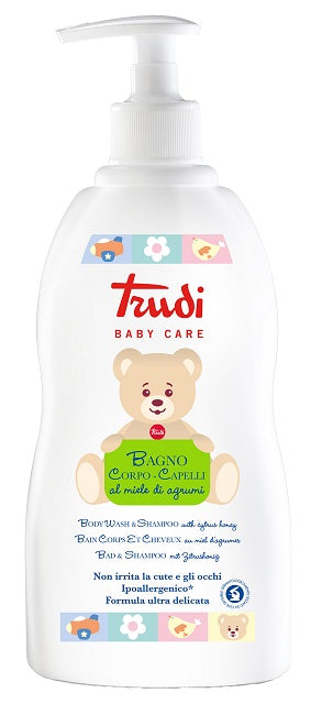 Trudi baby care bagno corpo/capelli 500 ml