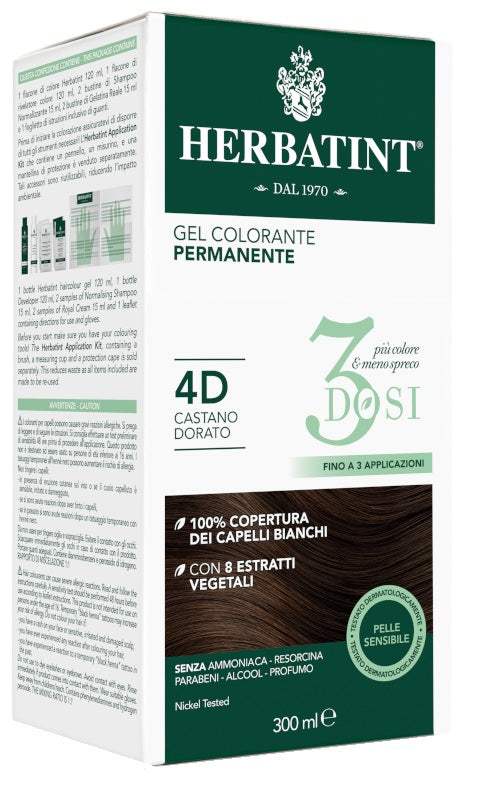 Herbatint 3dosis 4d 300 ml