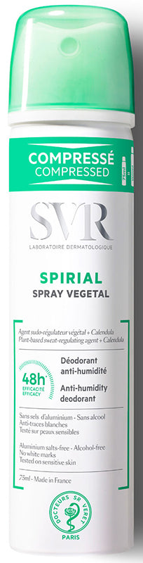 SVR - Spray Végétal Deodorante Anti-Traspirante Attivi Vegetali 75ml