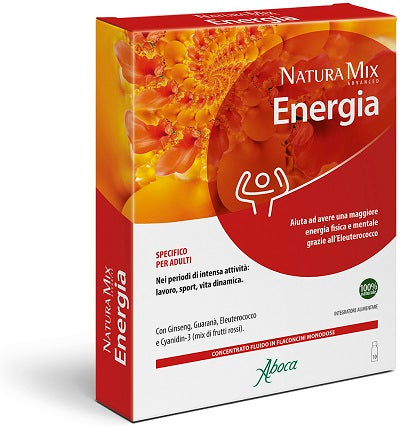 ABOCA - Natura mix advanced energia 10 flaconcini da 15 g