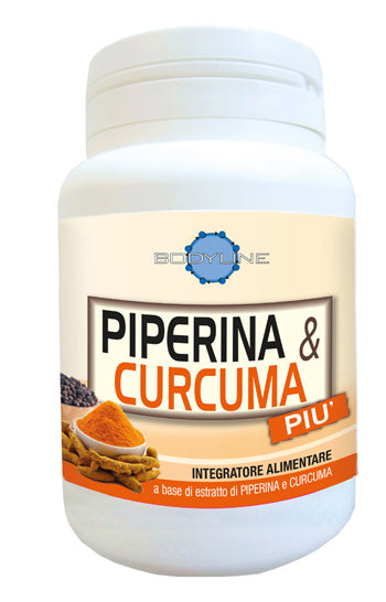 Piperina y cúrcuma más 60 cápsulas