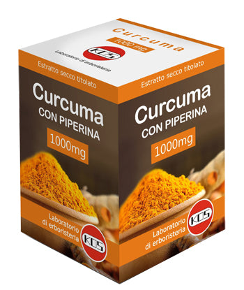 Cúrcuma con piperina 1 g 30 comprimidos ovalados