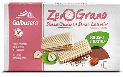 Zerograno wafer nocciola 180 g