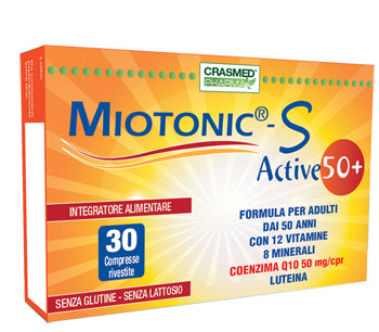 Miotonic-s active 50+ 30 tablets