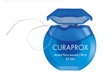 Curaprox df 834 dental floss waxed 50 meters