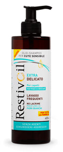 RestivOil - Olio Shampoo extra delicato per cute sensibile - 400 ml