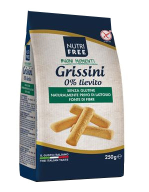 Nutrifree breadsticks 0% yeast 250 g