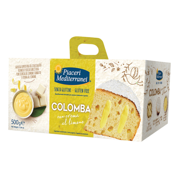 Placeres mediterráneos colomba crema de limón 500 g