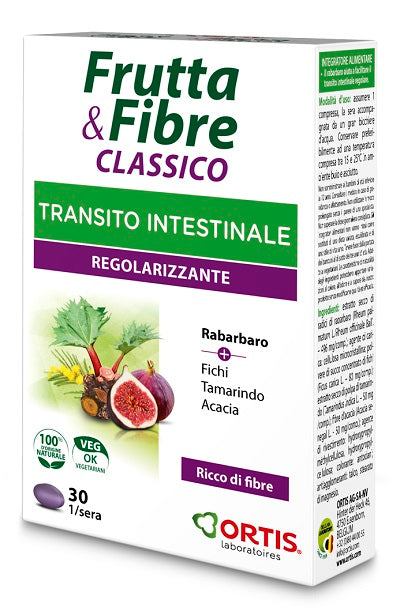 Frutta & fibre classico 30 compresse