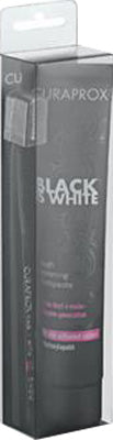 Curaprox black is white whitening toothpastes 1 toothpaste 90ml + 1 toothbrush