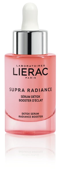 LIERAC - Supra Radiance - Sérum facial detox antiedad, iluminador y antioxidante 30ml