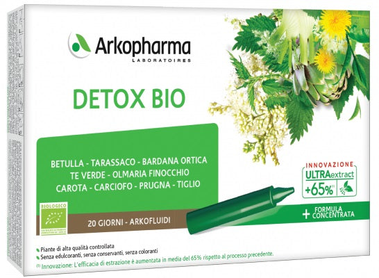 Arkofluidi detox organico 20 viales