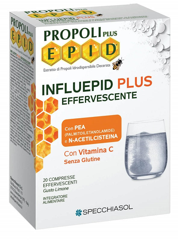 Influepid plus guisante efervescente 20 comprimidos