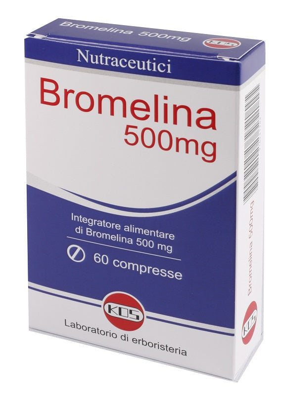 Bromelain 500 mg 60 tablets