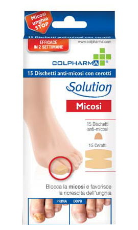 Disco antimicosis con apósito colpharma 15 piezas