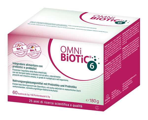 Omni biotic 6 polvo 60 sobres de 3 g