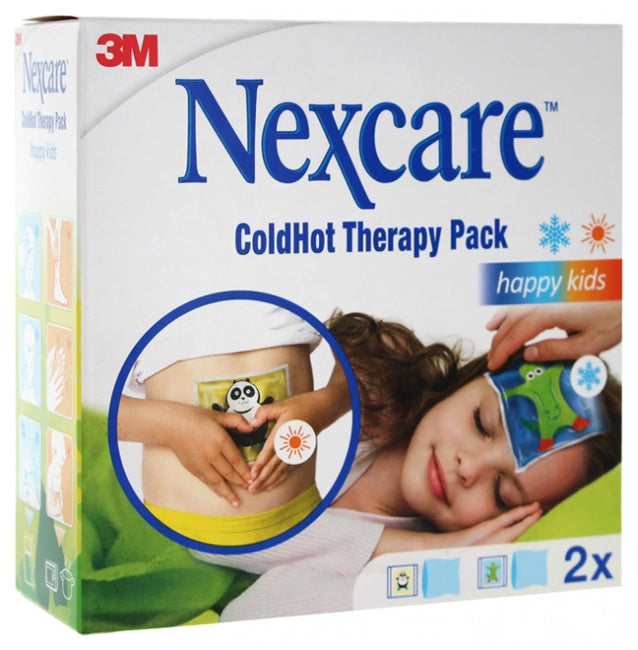 Coldhot mini happy kids multilingual nexcare 2 pezzi